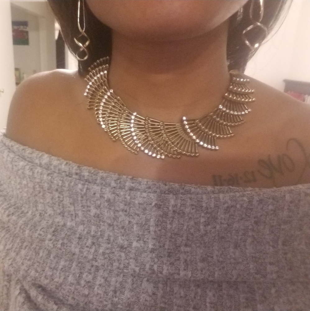 Gold necklace